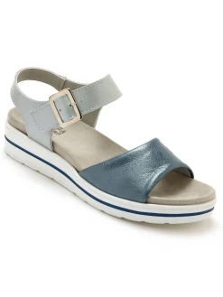 Sandales à patte scratch sous boucle