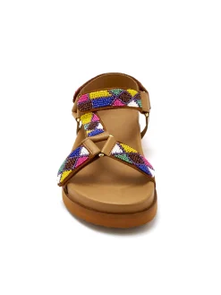 Sandales 3 pattes scratchs