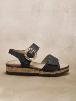 Sandales à scrachs aérosemelle amovible