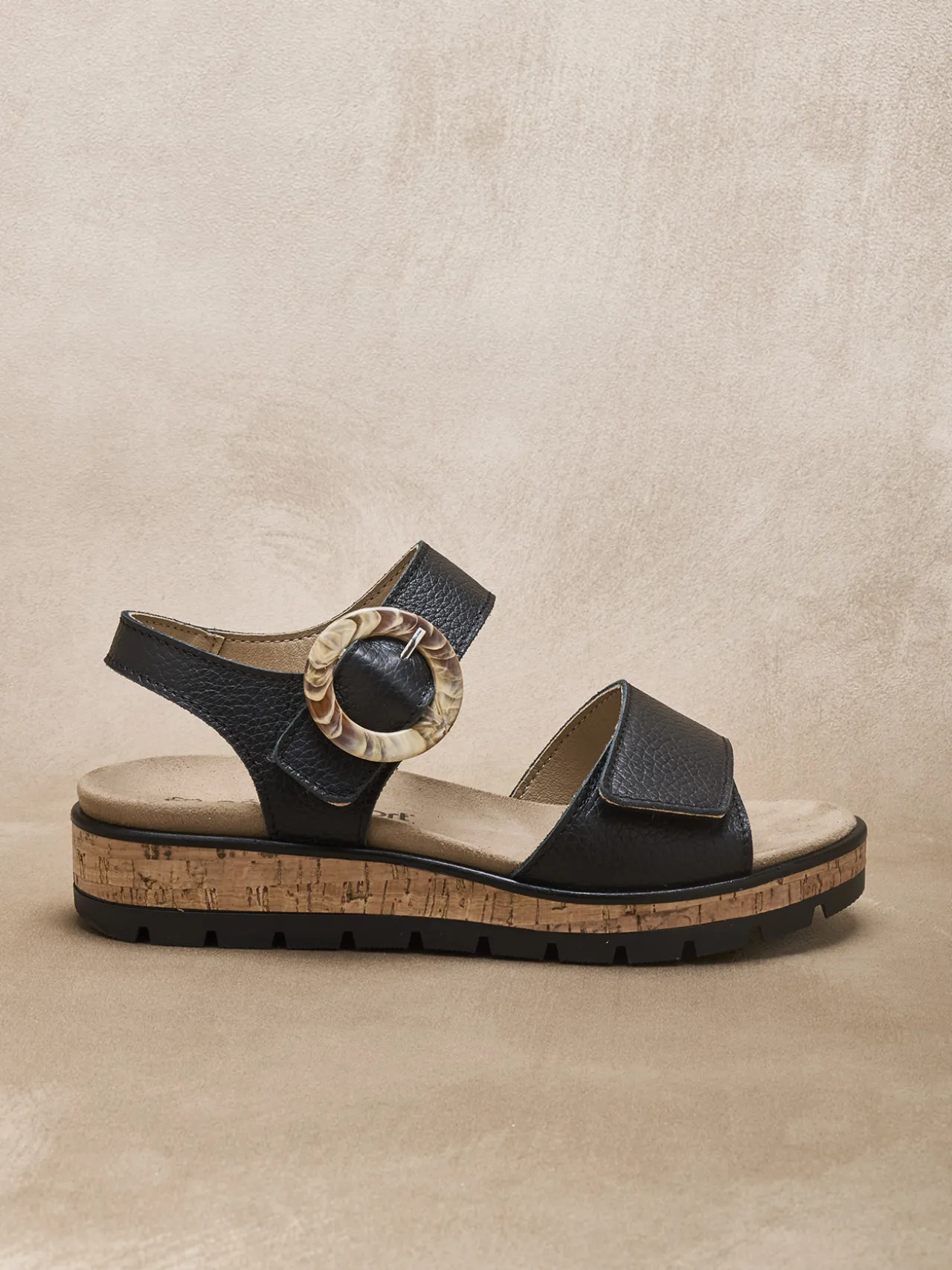 Sandales à scrachs aérosemelle amovible