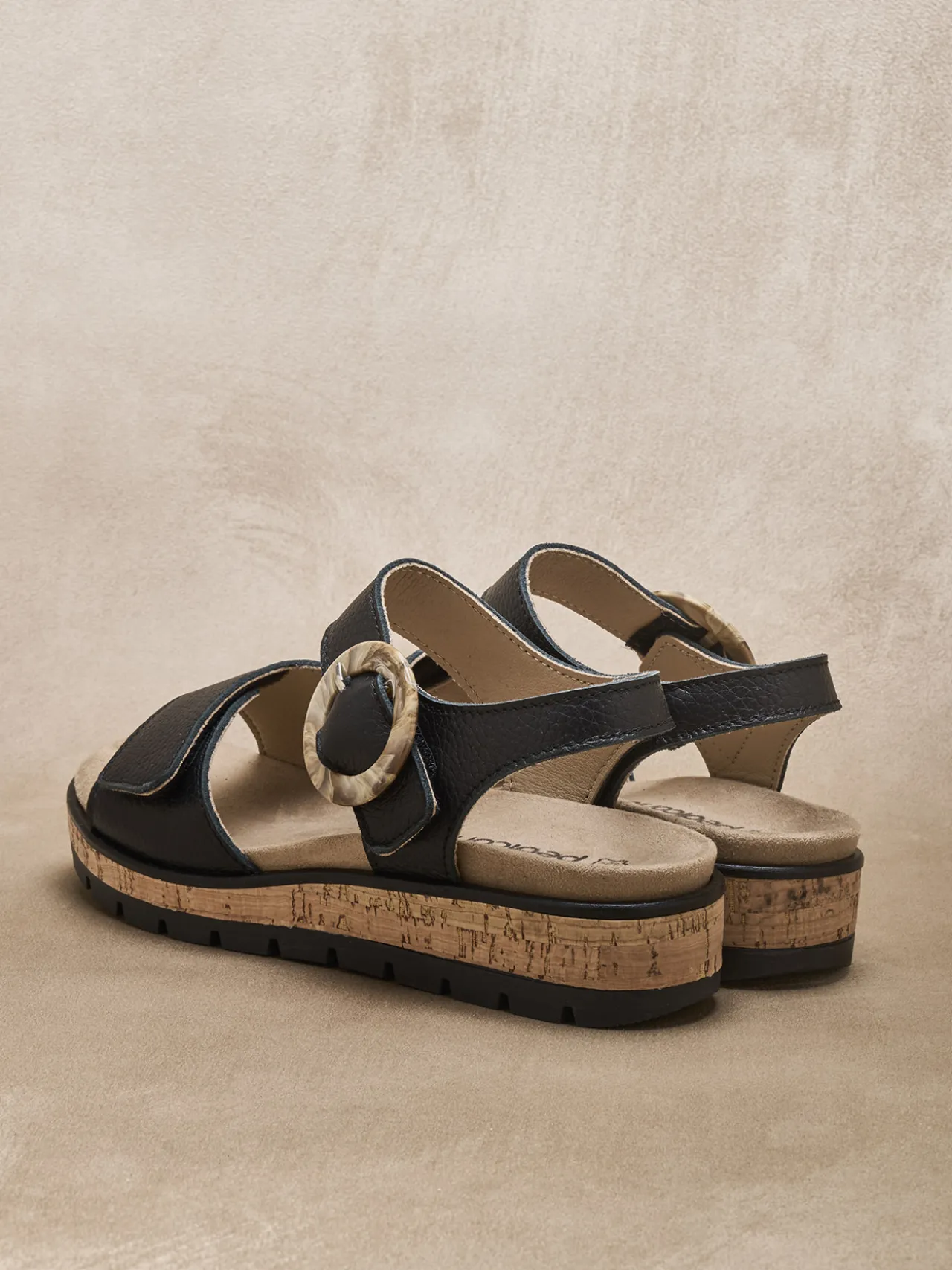 Sandales à scrachs aérosemelle amovible