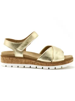 Sandales à scratch aérosemelle amovible