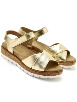 Sandales à scratch aérosemelle amovible