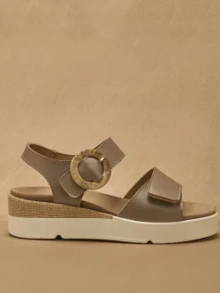 Sandales à scratch aérosemelle amovible