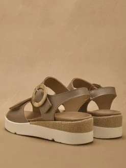 Sandales à scratch aérosemelle amovible