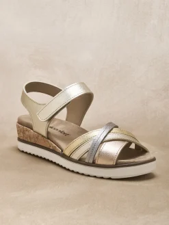 Sandales à scratch aérosemelle amovible