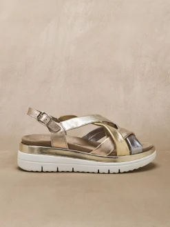 Sandales compensées semelle amovible