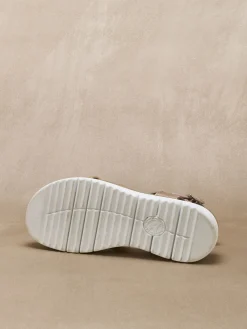 Sandales compensées semelle amovible