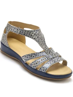 Sandales cuir ajouré