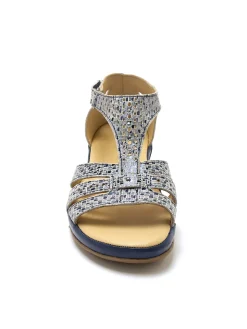 Sandales cuir ajouré