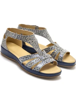 Sandales cuir ajouré