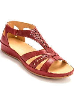 Sandales cuir ajouré