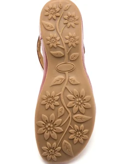 Sandales cuir ajouré