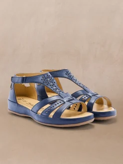 Sandales cuir ajouré