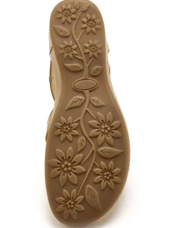 Sandales cuir ajouré