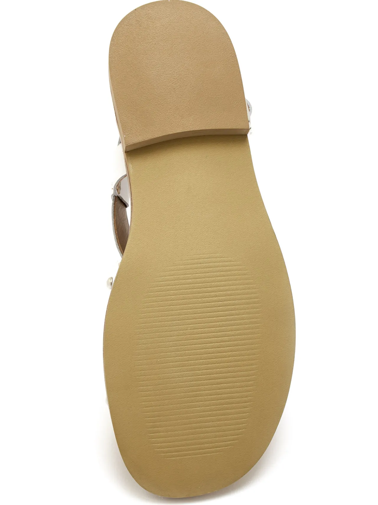 Sandales cuir détails cloutés