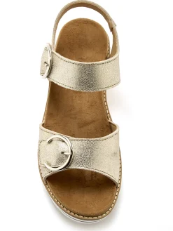 Sandales double scratch semelle amovible