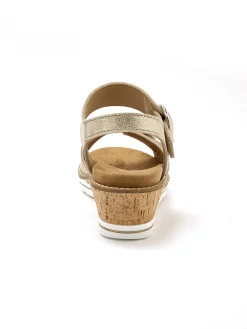 Sandales double scratch semelle amovible