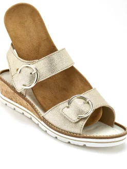 Sandales double scratch semelle amovible