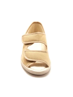 Sandales en toile à ouverture totale