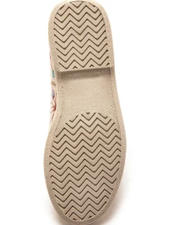 Sandales en toile à ouverture totale