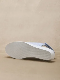 Sandales en toile ouverture totale