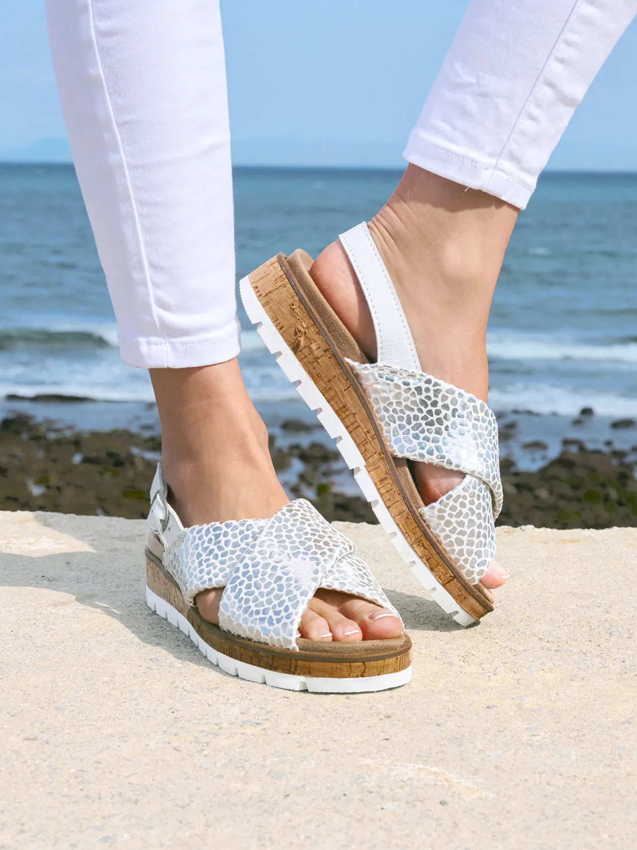 Sandales extensibles