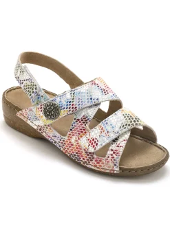 Sandales extra larges ouverture totale