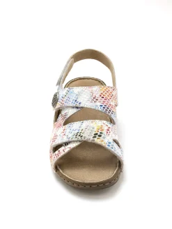 Sandales extra larges ouverture totale