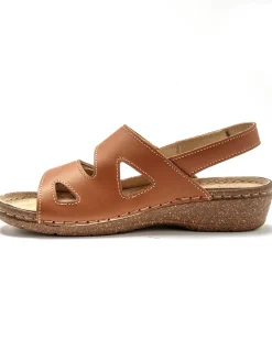 Sandales extra larges ouverture totale