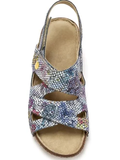 Sandales extra larges ouverture totale