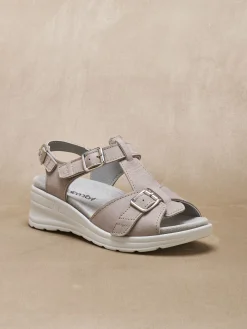 Sandales extra larges semelle amovible