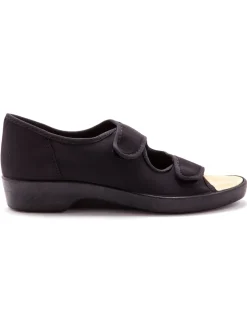 Sandales grande largeur maille extensibl