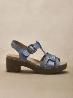 Sandales hautes scratch boucle fantaisie