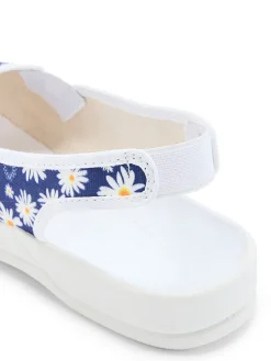 Sandales élastiquées intérieur éponge