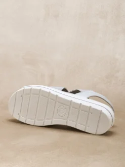 Sandales élastiquées semelle amovible