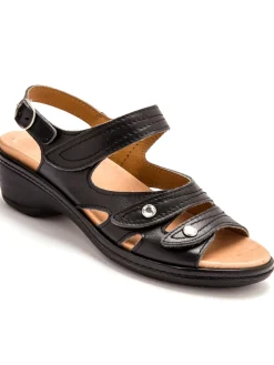 Sandales ouverture totale aérosemelle®