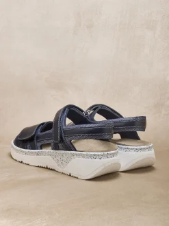 Sandales ouverture totale par scratchs