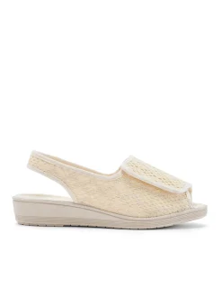 Sandales pantoufles ouverture totale