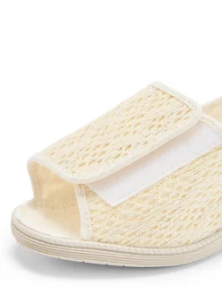 Sandales pantoufles ouverture totale