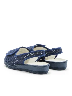 Sandales pantoufles ouverture totale