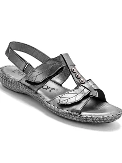 Sandales ultra souples en cuir