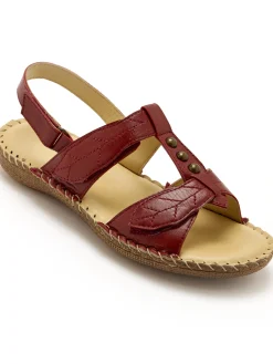 Sandales ultra souples en cuir