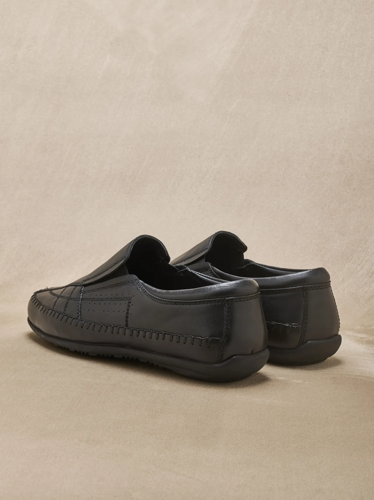 Sans-gêne cuir élastiqués