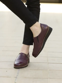 Sans-gêne cuir zippés et élastiqués