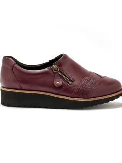 Sans-gêne cuir zippés et élastiqués