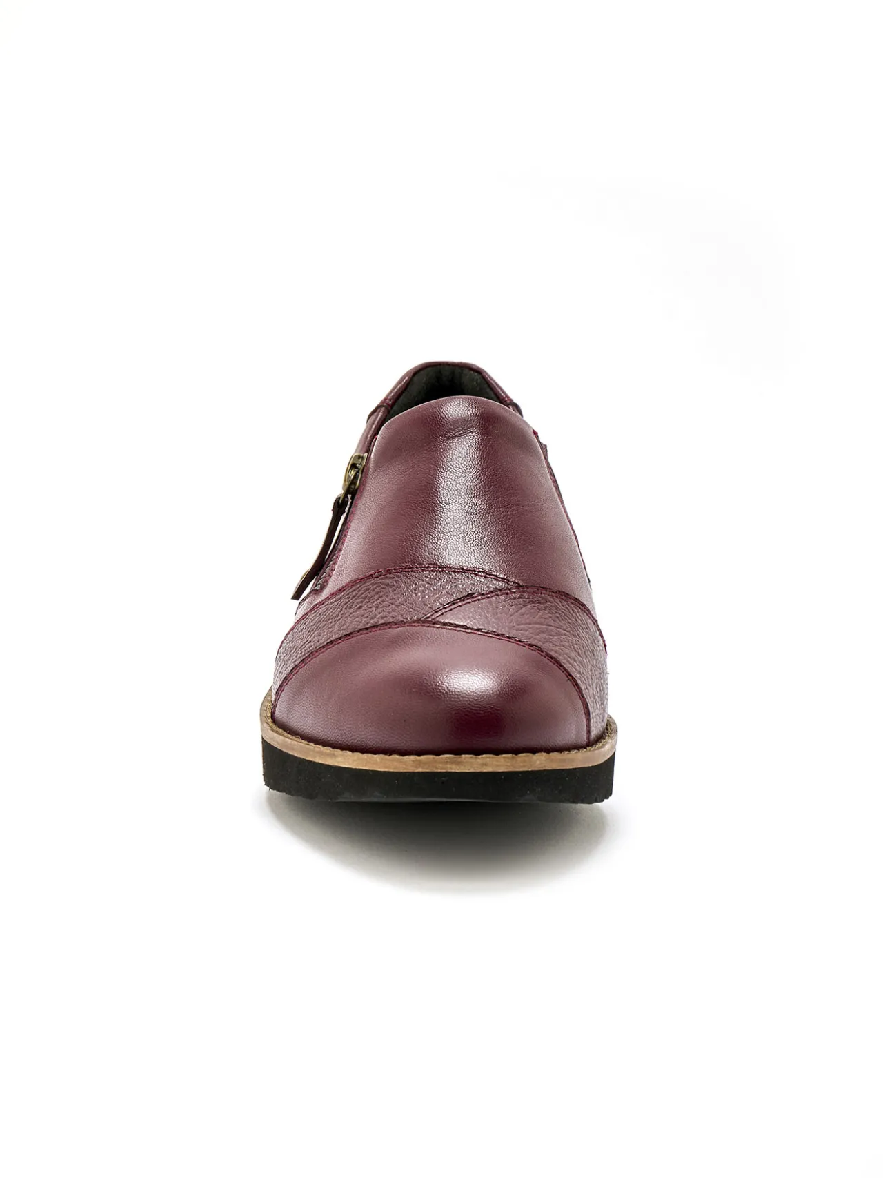 Sans-gêne cuir zippés et élastiqués