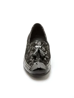 Sans-gêne en cuir largeur confort