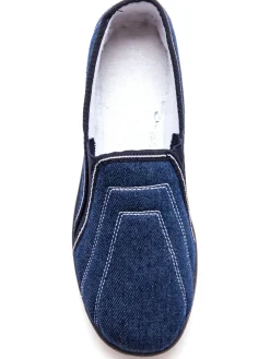 Sans-gêne en toile élastiquées côtés