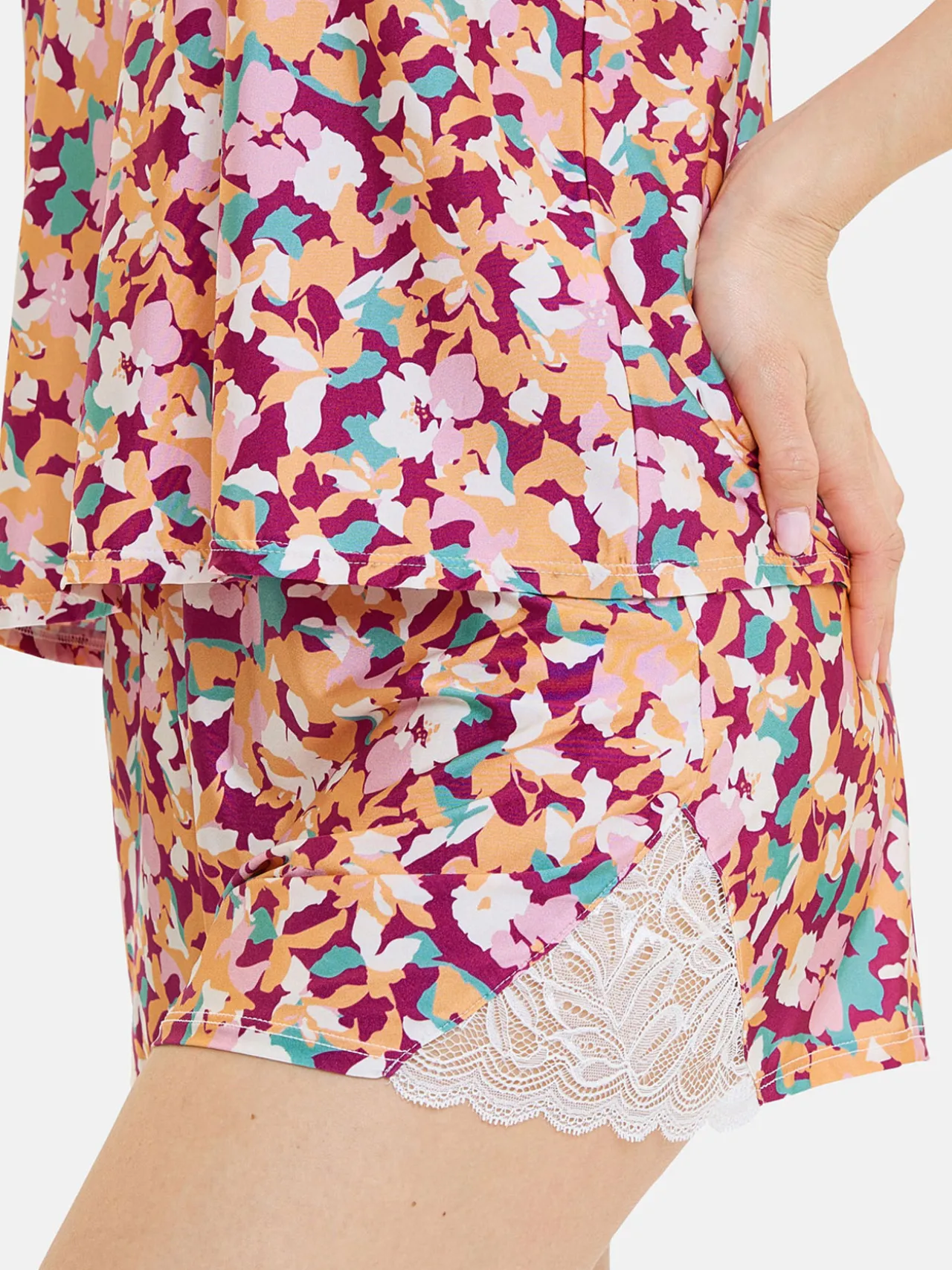 Short pyjama microfibre douce